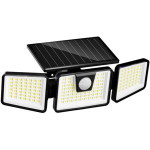 LUMI JARDIN Faretto Solare 3 Teste Con Rilevatore 800lm Falcon LUMI JARDIN Faretto Solare 3 Teste Con Rilevatore 800lm Falcon