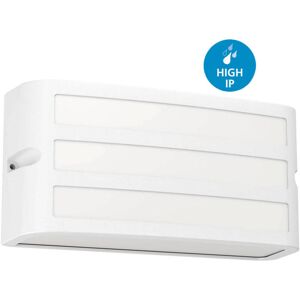 EGLO Applique Esterno Contemporanea Camarda Alluminio E Policarbonato Bianco Led EGLO Applique Esterno Contemporanea Camarda Alluminio E Policarbonato Bianco Led