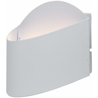 EGLO Lampada Da Parete Lampada Da Esterno Lampada Da Parete Per La Casa Zona D'Ingresso Terrazza, Ip44, Acciaio Bianco, 2x Led 2,5w 360lm 3000k, Lxhxp 22x16x9,5cm 93327 EGLO Lampada Da Parete Lampada Da Esterno Lampada Da Parete Per La Casa Zona D'Ingresso Terrazza, Ip44, Acciaio Bianco, 2x Led 2,5w 360lm 3000k, Lxhxp 22x16x9,5cm 93327
