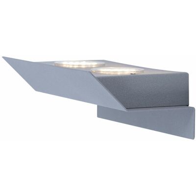 EGLO Lampada Da Parete Per Esterni A Led Illuminazione Per Facciate Lampada Da Patio Zincata 93997 EGLO Lampada Da Parete Per Esterni A Led Illuminazione Per Facciate Lampada Da Patio Zincata 93997