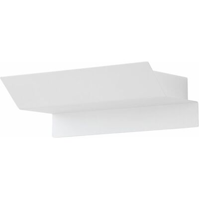 EGLO Applique Bianca Zincata - Lampada LED Esterno IP44 EGLO Applique Bianca Zincata - Lampada LED Esterno IP44