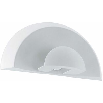 EGLO Lampada Da Parete, Lampada Da Esterno, Lampada Da Esterno, Lampada Da Parete, Lampada Da Terrazza, Balcone, Ip44, Vetro Satinato, Acciaio Bianco, 1x G9 EGLO Lampada Da Parete, Lampada Da Esterno, Lampada Da Esterno, Lampada Da Parete, Lampada Da Terrazza, Balcone, Ip44, Vetro Satinato, Acciaio Bianco, 1x G9
