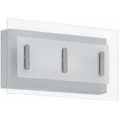 EGLO Applique in Acciaio Zincato - IP44 Resistente alle Intemperie - 2 LED - Esterno EGLO Applique in Acciaio Zincato - IP44 Resistente alle Intemperie - 2 LED - Esterno