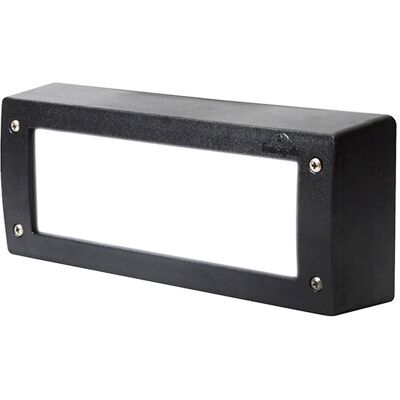 FUMAGALLI Lampada Da Parete Leti 2xgx53 6w Con Pulsante Cct (3 Colori) Ip66 L.30xw.6,5xh.12cm Resina Nera FUMAGALLI Lampada Da Parete Leti 2xgx53 6w Con Pulsante Cct (3 Colori) Ip66 L.30xw.6,5xh.12cm Resina Nera