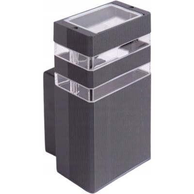ECOLIGHT Applique Esterna 1x Gu10 Ip54 Alluminio Antracite ECOLIGHT Applique Esterna 1x Gu10 Ip54 Alluminio Antracite
