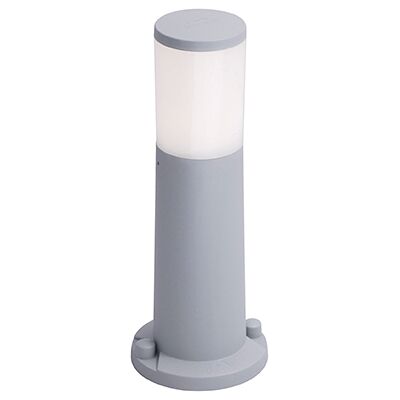 FUMAGALLI Amelia Lampione 1xe27 8,5w Con Pulsante Cct (3 Colori) Ip55 H.40xd.10cm Resina Grigia FUMAGALLI Amelia Lampione 1xe27 8,5w Con Pulsante Cct (3 Colori) Ip55 H.40xd.10cm Resina Grigia