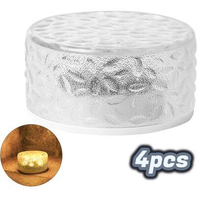 COOCHEER Luce A Forma Di Mattone Di Ghiaccio, Mattone Di Ghiaccio Impermeabile, Decorazione Luminosa Solare, Decorazione Luminosa Da Paesaggio, Decorazione Da Giardino Per Interni/esterni, Cortile, Regalo (4 P COOCHEER Luce A Forma Di Mattone Di Ghiaccio, Mattone Di Ghiaccio Impermeabile, Decorazione Luminosa Solare, Decorazione Luminosa Da Paesaggio, Decorazione Da Giardino Per Interni/esterni, Cortile, Regalo (4 P