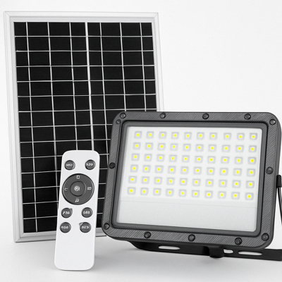 ECOLIGHT Faro Led Solare 100w 4000k Ip65 Con Sensore E Telecomando ECOLIGHT Faro Led Solare 100w 4000k Ip65 Con Sensore E Telecomando