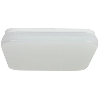 RABALUX Plafoniera Esterna Lowar Bianca 28cm 18w 3000k Ip44 RABALUX Plafoniera Esterna Lowar Bianca 28cm 18w 3000k Ip44