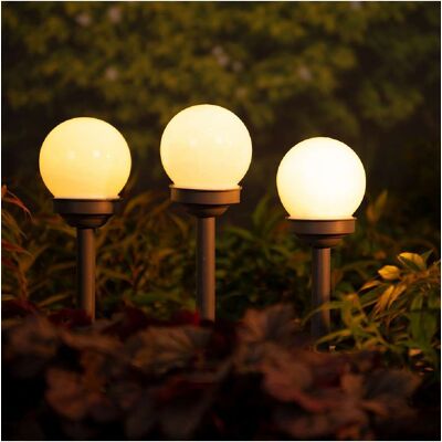LUMINEO Kaemingk Lampade Solari - Nero - 27 Cm LUMINEO Kaemingk Lampade Solari - Nero - 27 Cm