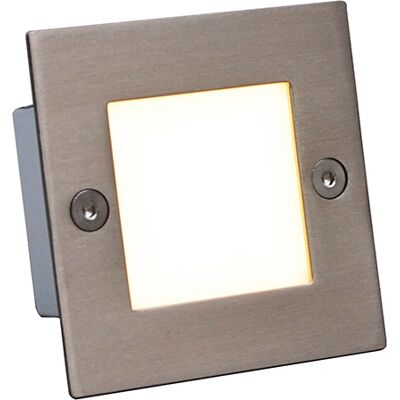 QAZQA Luce LED Quadrata Incasso - Interni Esterni QAZQA Luce LED Quadrata Incasso - Interni Esterni