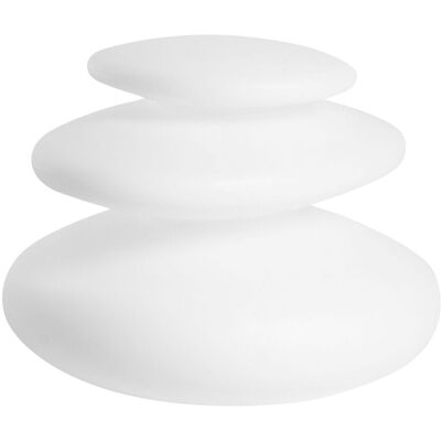 BELIANI Lampada Da Tavolo A Led Da Esterno A Forma Di Fungo, In Materiale Sintetico, Impermeabile Ip54, Con Telecomando, Bianca, Glenns BELIANI Lampada Da Tavolo A Led Da Esterno A Forma Di Fungo, In Materiale Sintetico, Impermeabile Ip54, Con Telecomando, Bianca, Glenns
