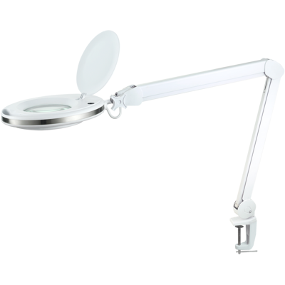 Lampada da tavolo Rebel - Lente in vetro - 10W - 6500K - Bianco Lampada da tavolo Rebel - Lente in vetro - 10W - 6500K - Bianco