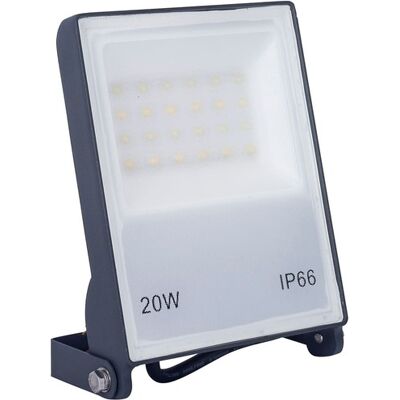 FORLIGHT - Proyector Avand 170x140mm Aluminio, Cristal Gris Urbano, Transparente FORLIGHT - Proyector Avand 170x140mm Aluminio, Cristal Gris Urbano, Transparente