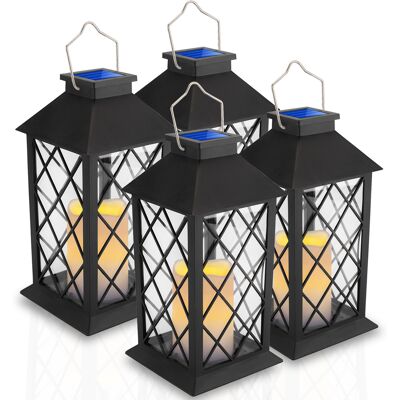 OEM 4x Lampada Solare Da Giardino A Led Lanterna Da Terra Lirio 2 Ip44 Lanterna Nera Sospesa Lumiled OEM 4x Lampada Solare Da Giardino A Led Lanterna Da Terra Lirio 2 Ip44 Lanterna Nera Sospesa Lumiled