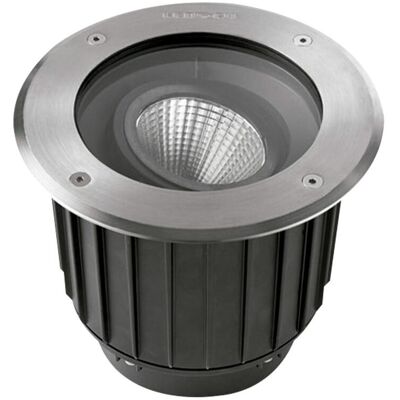 LEDS-C4 Gea Faretti a incasso esterni LED - Acciaio inossidabile lucido - 22,3cm - IP67 LEDS-C4 Gea Faretti a incasso esterni LED - Acciaio inossidabile lucido - 22,3cm - IP67