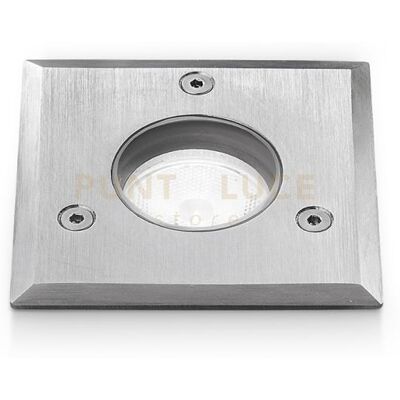 GEA LUCE Ges541- Segnapassi In Alluminio E Acciaio Aisi 306 Led 4000k 183lm 3w Quadrato GEA LUCE Ges541- Segnapassi In Alluminio E Acciaio Aisi 306 Led 4000k 183lm 3w Quadrato