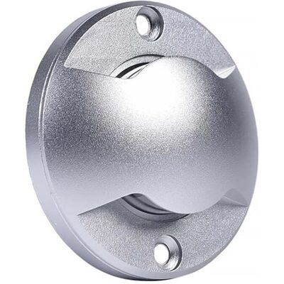 UNIVERSO Faretto Led Calpestabile Da Esterno Radente 4w 320lm 12v Ip65 Biemissione Luce Naturale 4000k Grigio Silver UNIVERSO Faretto Led Calpestabile Da Esterno Radente 4w 320lm 12v Ip65 Biemissione Luce Naturale 4000k Grigio Silver