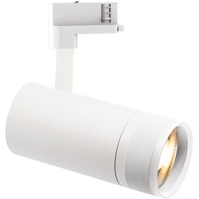IDEAL LUX Faretto Moderna Eos 1 Luce Led Integrato Bianco Alluminio IDEAL LUX Faretto Moderna Eos 1 Luce Led Integrato Bianco Alluminio