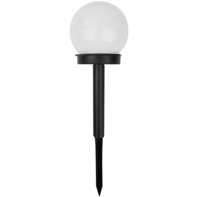 ECOLIGHT Palo Da Giardino Solare Con Paralume Rotondo A Led Sso-5 ECOLIGHT Palo Da Giardino Solare Con Paralume Rotondo A Led Sso-5