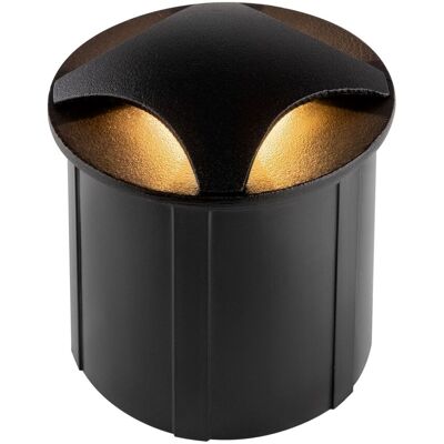 MAYTONI Faretto Incasso Biscotti Nero Led 3000k Ip65 MAYTONI Faretto Incasso Biscotti Nero Led 3000k Ip65