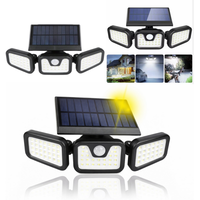OEM Lampada Solare Da Giardino, Lampione Stradale Per Esterni Con Sensore, Montaggio A Parete, Led 3 In 1 OEM Lampada Solare Da Giardino, Lampione Stradale Per Esterni Con Sensore, Montaggio A Parete, Led 3 In 1