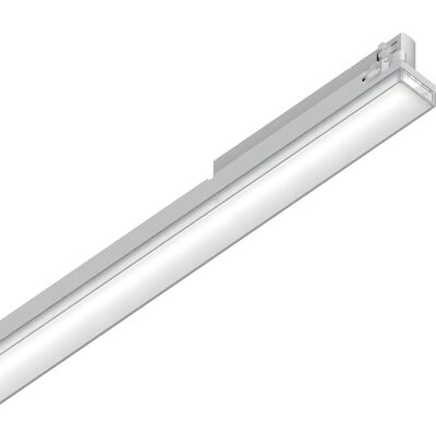 IDEAL LUX Faretto Moderno Display 1 Luce Led Integrato Bianco Alluminio IDEAL LUX Faretto Moderno Display 1 Luce Led Integrato Bianco Alluminio