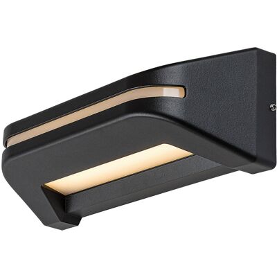 RABALUX Applique Esterna Nera Moderna Su/giù Led 20w 4000k Ip54 RABALUX Applique Esterna Nera Moderna Su/giù Led 20w 4000k Ip54