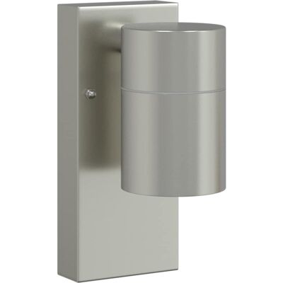 HELLOSHOP26 Applique Da Esterno Cilindrica Dal Design Moderno Resistente Alle Intemperie 6,5 X 10,5 X 16 Cm Acciaio Inox Argento 020056531 HELLOSHOP26 Applique Da Esterno Cilindrica Dal Design Moderno Resistente Alle Intemperie 6,5 X 10,5 X 16 Cm Acciaio Inox Argento 020056531
