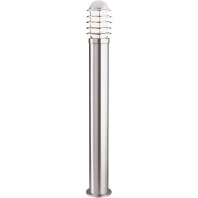 Searchlight Louvre - Lampada da Esterno a 1 Luce in Acciaio Inox con Diffusore in Policarbonato IP44 - Lampada da Muro Searchlight Louvre - Lampada da Esterno a 1 Luce in Acciaio Inox con Diffusore in Policarbonato IP44 - Lampada da Muro