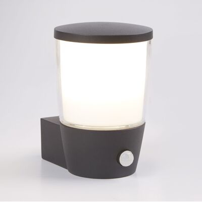 SEARCHLIGHT Applique Esterno Tucson Alluminio Nero Policarbonato Trasparente 1 Luce E27 SEARCHLIGHT Applique Esterno Tucson Alluminio Nero Policarbonato Trasparente 1 Luce E27