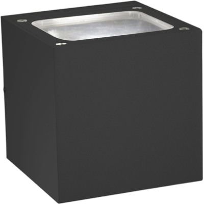 ZAFFERANO Sole Lampada Da Parete Led Ip54 Per Esterni Ed Interni In Alluminio Pressofuso Grigio Scuro 2x10w 3000k Design Moderno Compatto E Versatile ZAFFERANO Sole Lampada Da Parete Led Ip54 Per Esterni Ed Interni In Alluminio Pressofuso Grigio Scuro 2x10w 3000k Design Moderno Compatto E Versatile