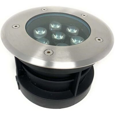 UNIVERSO Faretto Led Calpestabile Da Esterno 7w Ip67 – Incasso A Terra Con Controcassa – Luce Calda, Naturale O Fredda - Colore Della Luce: Luce Fredda UNIVERSO Faretto Led Calpestabile Da Esterno 7w Ip67 – Incasso A Terra Con Controcassa – Luce Calda, Naturale O Fredda - Colore Della Luce: Luce Fredda