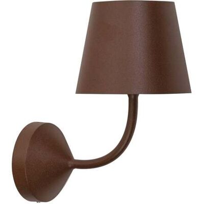 ZAFFERANO Poldina Lampada Da Parete 230v Led 5.4w 2700k In Alluminio Finitura Corten, Design Moderno Ed Elegante Con Grado Di Protezione Ip54 Per Esterni ZAFFERANO Poldina Lampada Da Parete 230v Led 5.4w 2700k In Alluminio Finitura Corten, Design Moderno Ed Elegante Con Grado Di Protezione Ip54 Per Esterni