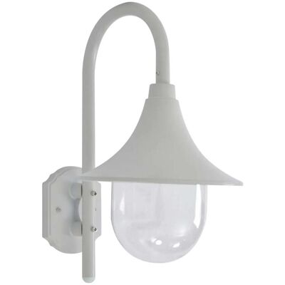 HELLOSHOP26 Applique Da Giardino Atmosfera Accogliente Illuminazione Funzionale 36 X 25 X 42 Cm Alluminio Bianco 020045888 HELLOSHOP26 Applique Da Giardino Atmosfera Accogliente Illuminazione Funzionale 36 X 25 X 42 Cm Alluminio Bianco 020045888