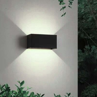 UNIVERSO Applique Nero A Led Da Esterno E Interno 24w, Fascio Luminoso Regolabile, 2000 Lumen, Ip65 Impermeabile, Lampada Da Parete In Alluminio, Per Giardino, Balcone, Terrazza - Colore Della Luce: Luce Fredd UNIVERSO Applique Nero A Led Da Esterno E Interno 24w, Fascio Luminoso Regolabile, 2000 Lumen, Ip65 Impermeabile, Lampada Da Parete In Alluminio, Per Giardino, Balcone, Terrazza - Colore Della Luce: Luce Fredd