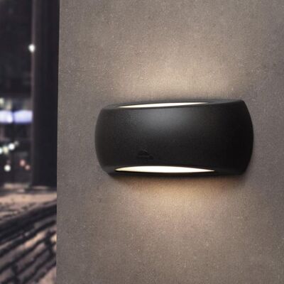 FUMAGALLI Francy Nero Opale E27 Led 8,5w Cct Wall FUMAGALLI Francy Nero Opale E27 Led 8,5w Cct Wall