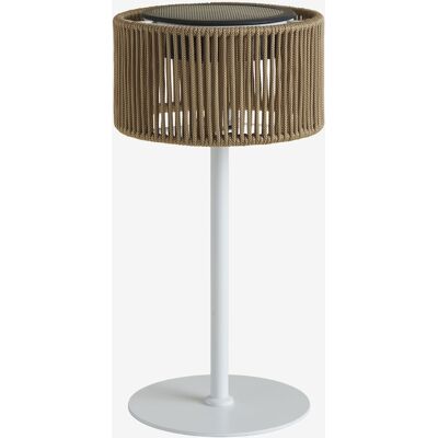 SKLUM Lampada Da Tavolo Solare Led Wireless Per Esterni In Ferro E Corda Intrecciata Krabi SKLUM Lampada Da Tavolo Solare Led Wireless Per Esterni In Ferro E Corda Intrecciata Krabi