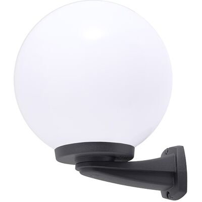 FUMAGALLI Lampada Da Parete Globo 1xe27 Ip55 L.30xw.32xh.32xh.38cm Resina Nera FUMAGALLI Lampada Da Parete Globo 1xe27 Ip55 L.30xw.32xh.32xh.38cm Resina Nera