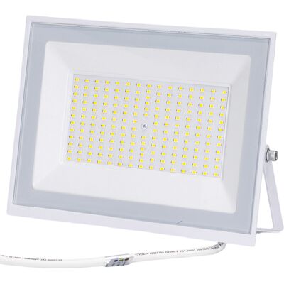 AIGOSTAR Faro Proiettore Led Slim 100w Bianco Da Esterno Ip65 Bianco Freddo 6500k AIGOSTAR Faro Proiettore Led Slim 100w Bianco Da Esterno Ip65 Bianco Freddo 6500k