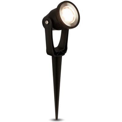 B.K.LICHT Briloner Luce Da Giardino Orientabile 22,5 Cm 1w 100lm 3000k Bianco Caldo Terra Spike Nero - Faretto Da Giardino Terrazza Giardino B.K.LICHT Briloner Luce Da Giardino Orientabile 22,5 Cm 1w 100lm 3000k Bianco Caldo Terra Spike Nero - Faretto Da Giardino Terrazza Giardino