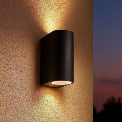 ARUM LIGHTING MONICA Nero GU10 IP54 Applique da esterno ARUM LIGHTING MONICA Nero GU10 IP54 Applique da esterno