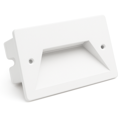 UNIVERSO Faretto Segnapassi Da Incasso Bianco Per Esterno Ip65 3w Led Integrato Luce Calda, Naturale O Fredda - Colore Della Luce: Luce Naturale UNIVERSO Faretto Segnapassi Da Incasso Bianco Per Esterno Ip65 3w Led Integrato Luce Calda, Naturale O Fredda - Colore Della Luce: Luce Naturale