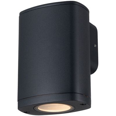 KANLUX Applique Esterna Ovale Nera Gu10 10w Ip54 Zevi KANLUX Applique Esterna Ovale Nera Gu10 10w Ip54 Zevi