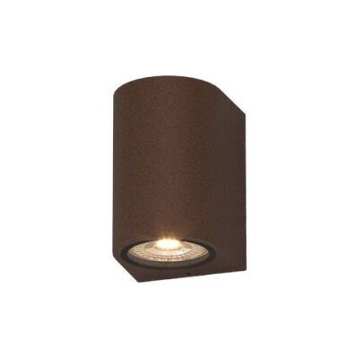 TOP-LIGHT Lione Applique Monoemissione 1 Luce Corten Ip65 Ik04 Attacco Gu10 TOP-LIGHT Lione Applique Monoemissione 1 Luce Corten Ip65 Ik04 Attacco Gu10