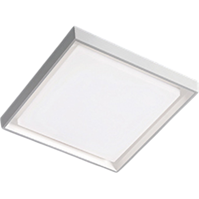 ZAFFERANO Alu Lampada Da Parete E Soffitto In Alluminio Verniciato Bianco, Led 25w, 3000k, Ip54, Design Moderno Quadrato 27x27 Cm Per Interni Ed Esterni ZAFFERANO Alu Lampada Da Parete E Soffitto In Alluminio Verniciato Bianco, Led 25w, 3000k, Ip54, Design Moderno Quadrato 27x27 Cm Per Interni Ed Esterni