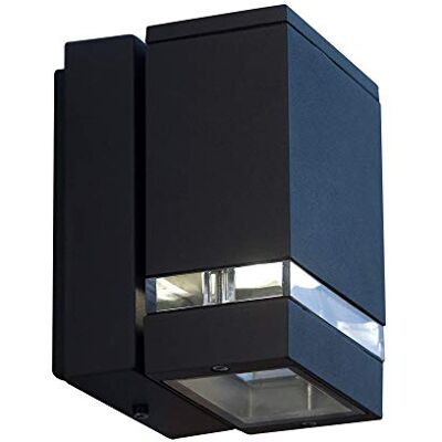 Lutec - Focus - Antracite - 15x11 cm - Luce esterna Lutec - Focus - Antracite - 15x11 cm - Luce esterna
