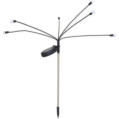 ATMOSPHERA Faro Da Esterno A Energia Solare Tea H70cm Bianco E Nero - Créateur D'Intérieur ATMOSPHERA Faro Da Esterno A Energia Solare Tea H70cm Bianco E Nero - Créateur D'Intérieur