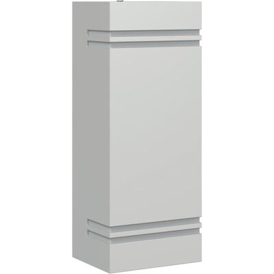HELLOSHOP26 Applique Da Esterno 9,5 X 7,5 X 24 Cm Resistente Alle Intemperie Design Moderno Acciaio Inox Argento 020056626 HELLOSHOP26 Applique Da Esterno 9,5 X 7,5 X 24 Cm Resistente Alle Intemperie Design Moderno Acciaio Inox Argento 020056626