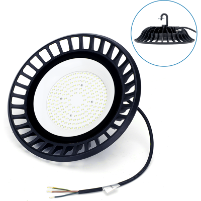 AIGOSTAR Campana Led Ufo Industriale 100w 8300lm Ip65 Luce Fredda Industriale AIGOSTAR Campana Led Ufo Industriale 100w 8300lm Ip65 Luce Fredda Industriale